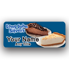 Long John Silvers Desserts Badge