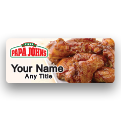 Papa John's Honey Wings Badge